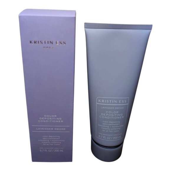 Kristin Ess Color Depositing Conditioner Lavender Smoke 6.7 oz Made in Italy - Picture 1 of 11